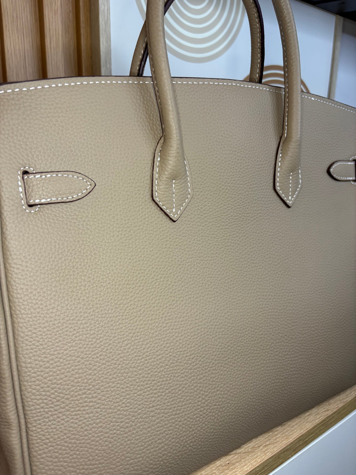 Hermès Birkin 35 – Piel Togo Etoupe & Herrajes Dorados