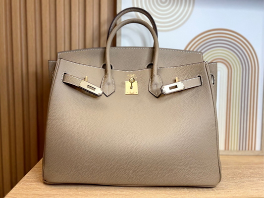 Hermès Birkin 35 – Piel Togo Etoupe & Herrajes Dorados